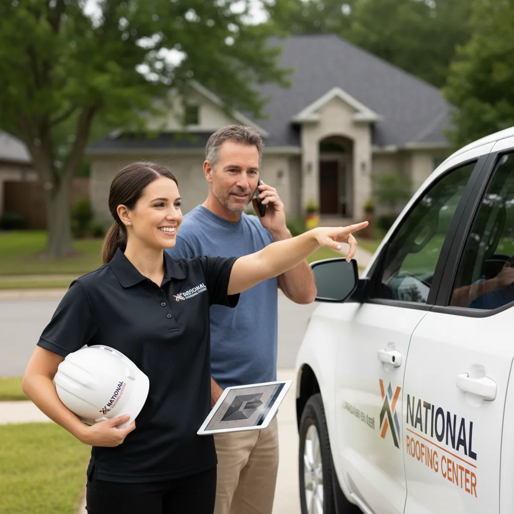 National Roofing Center customer support in Potter Valley